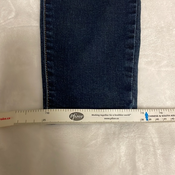 Bootlegger ladies skinny jeans, dark blue. - Picture 6 of 6